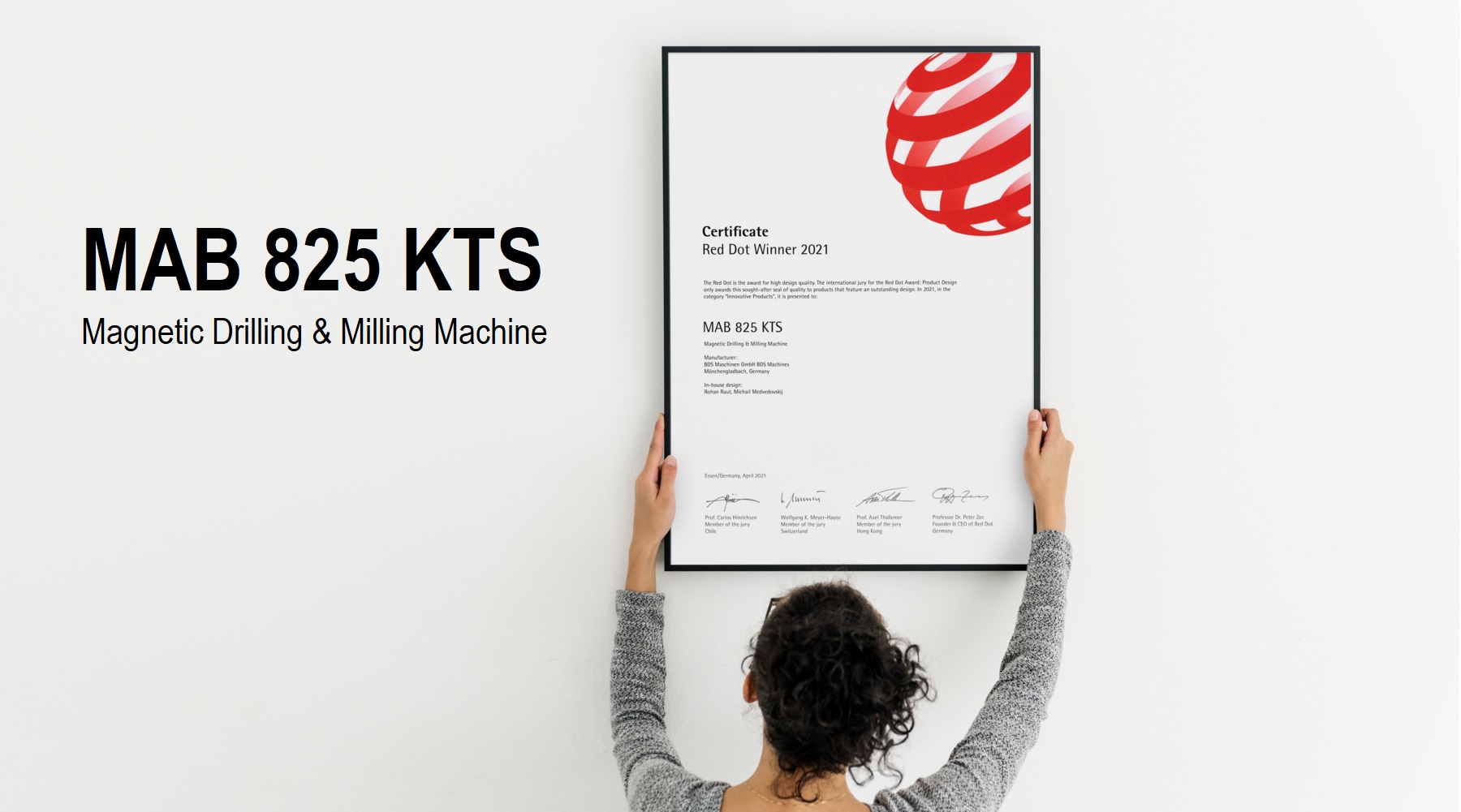 MAB 825 KTS – Red Dot Ödülü Sahibi: Ürün Tasarımı 2021